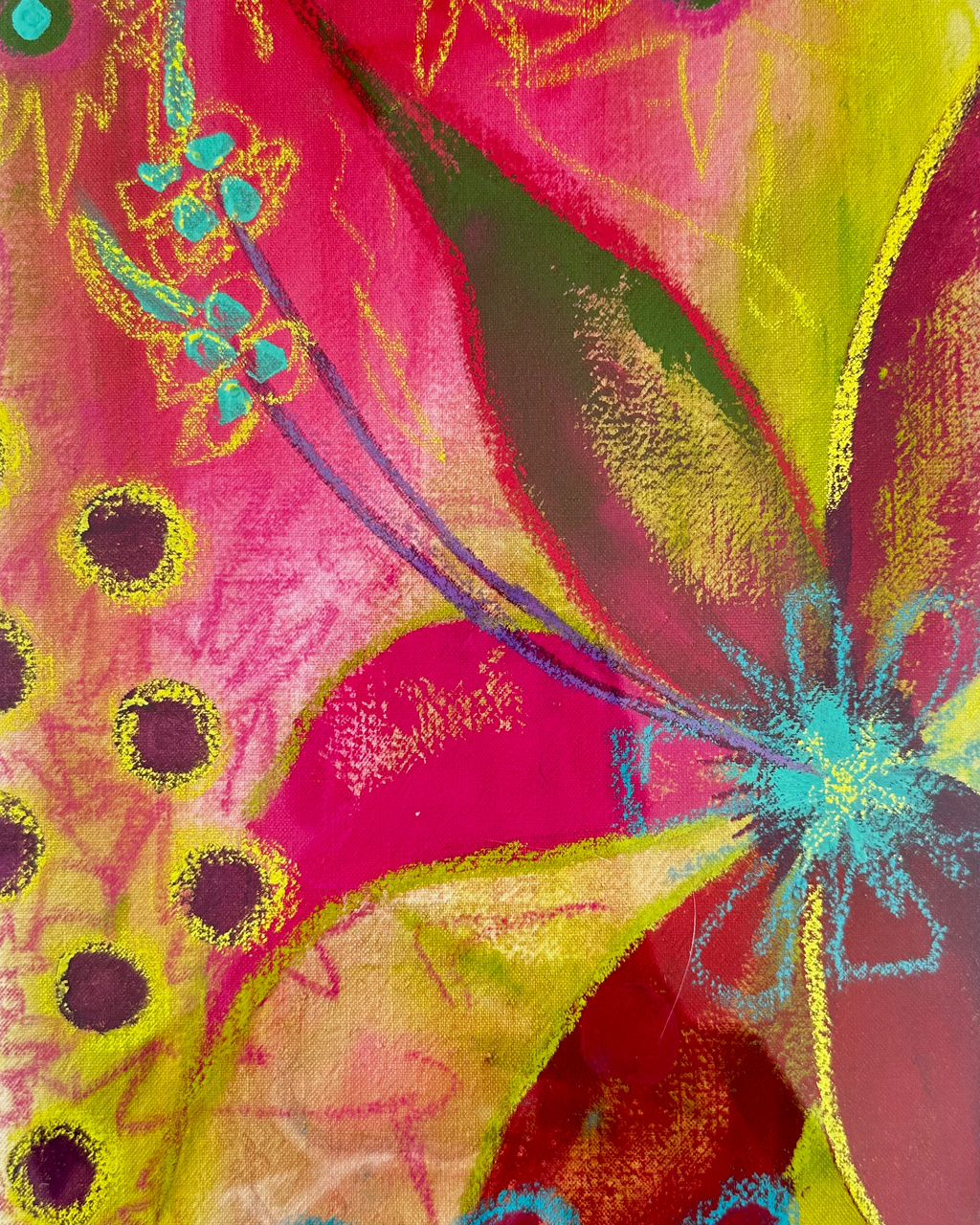 FLORAISON N°4 - Oeuvre Originale Unique