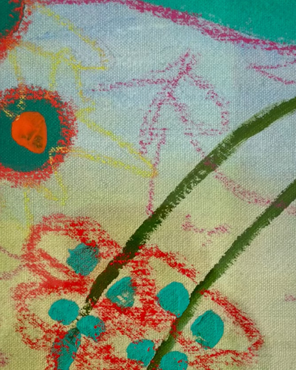 FLORAISON N°8 - Oeuvre Originale Unique