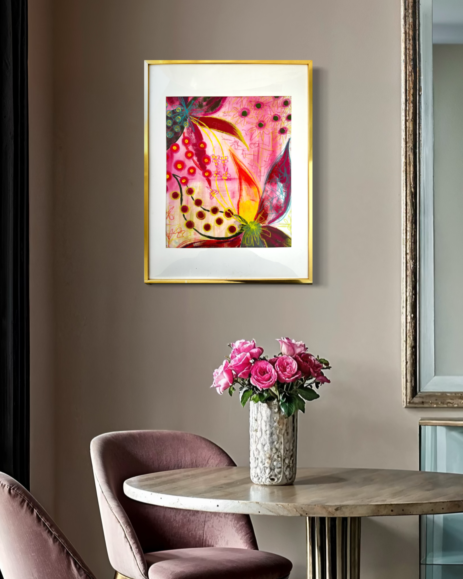 FLORAISON N°3 - Oeuvre Originale Unique