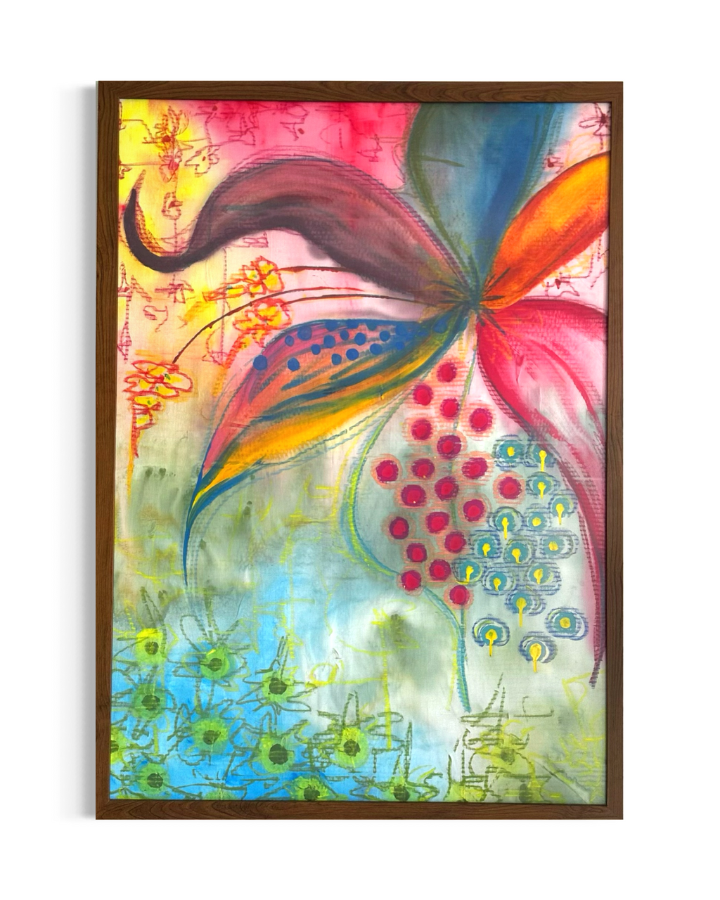 FLORAISON N°2 - Oeuvre Originale Unique