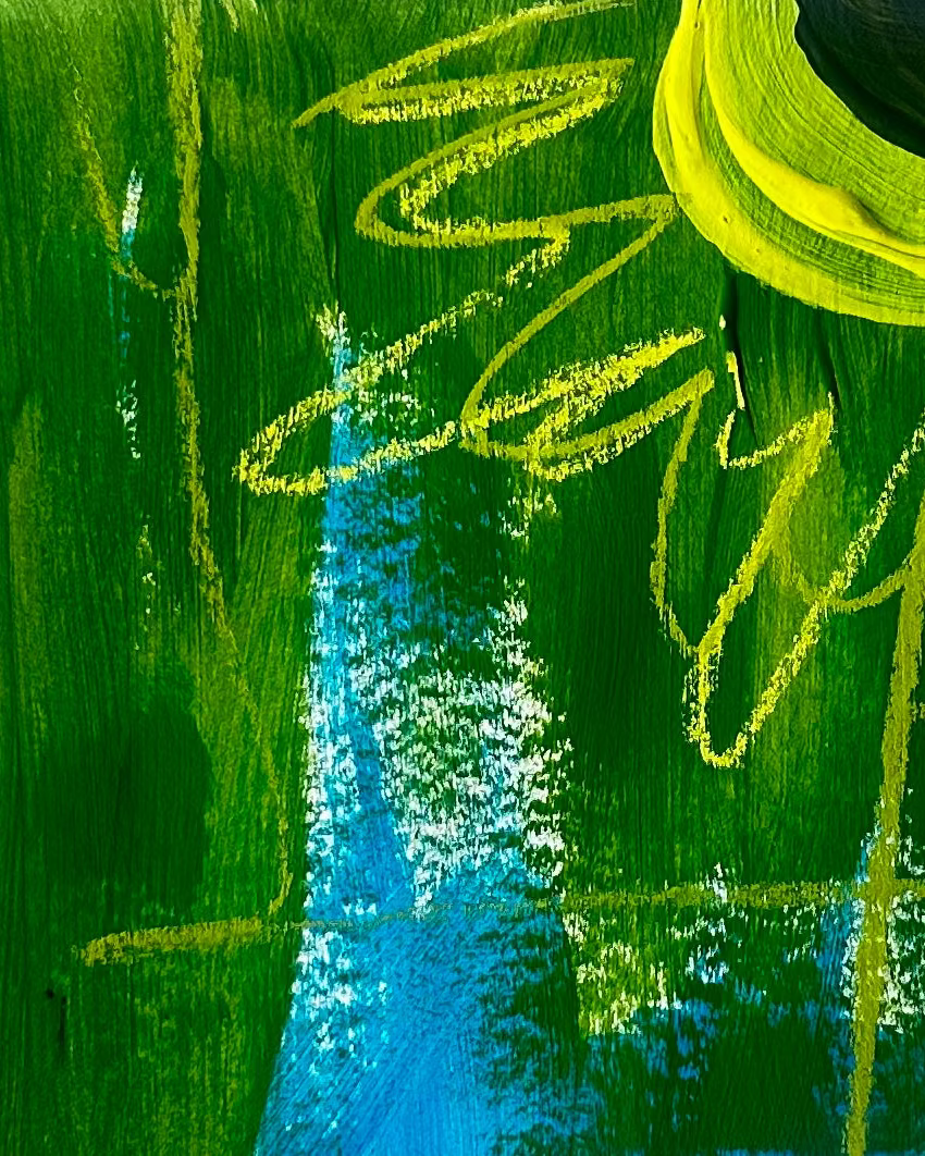 FLORAISON N°1 - Carré Artistique Unique