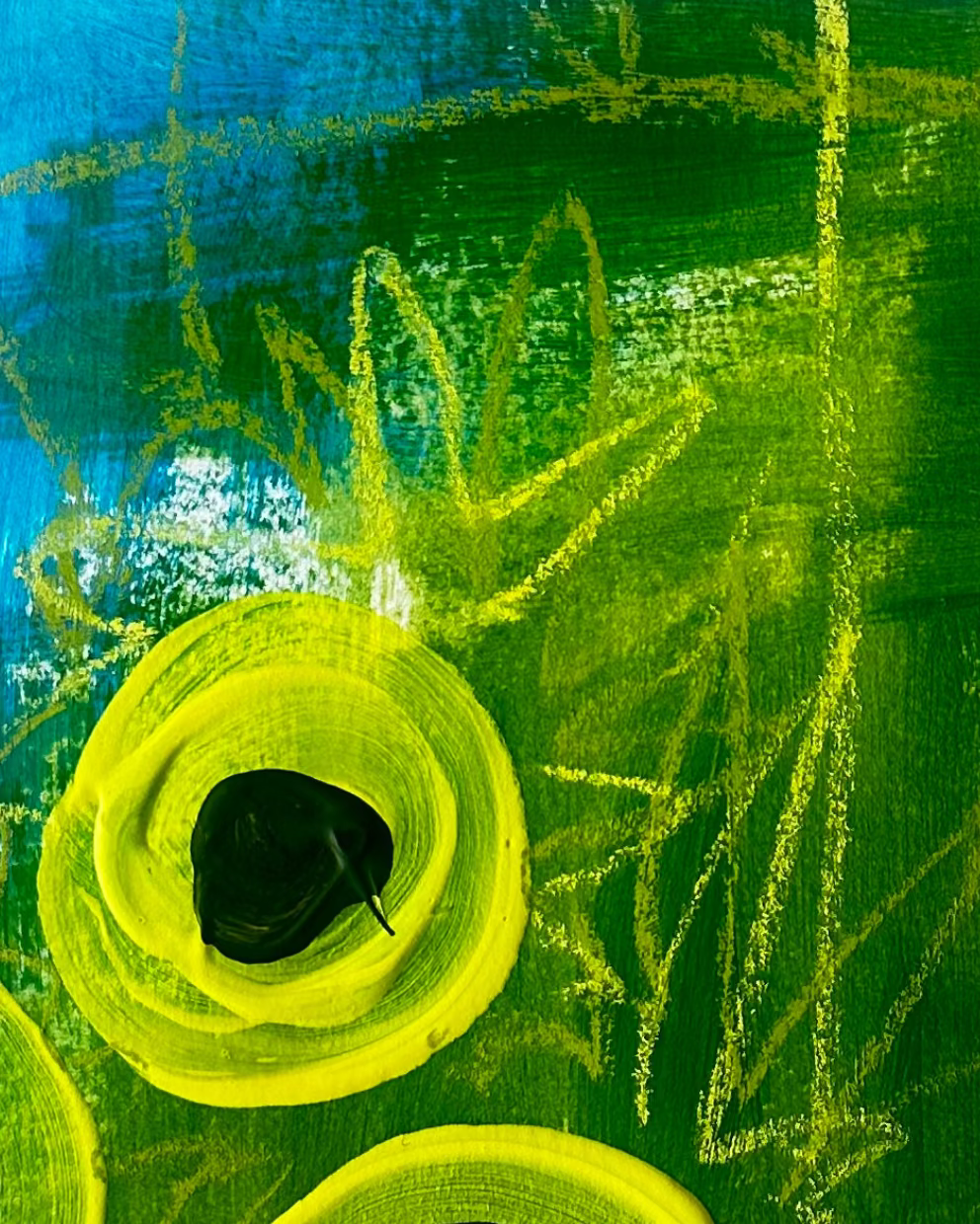 FLORAISON N°2 - Carré Artistique Unique