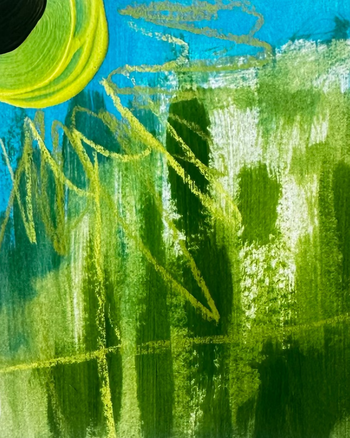 FLORAISON N°3 - Carré Artistique Unique