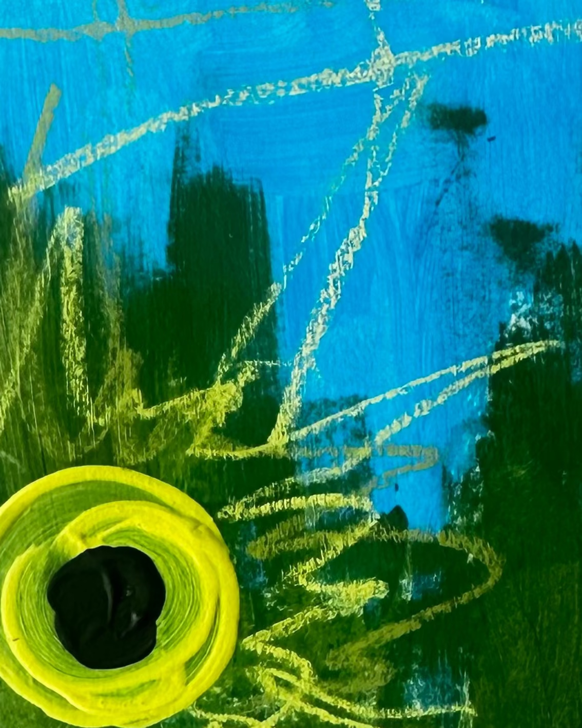 FLORAISON N°4 - Carré Artistique Unique