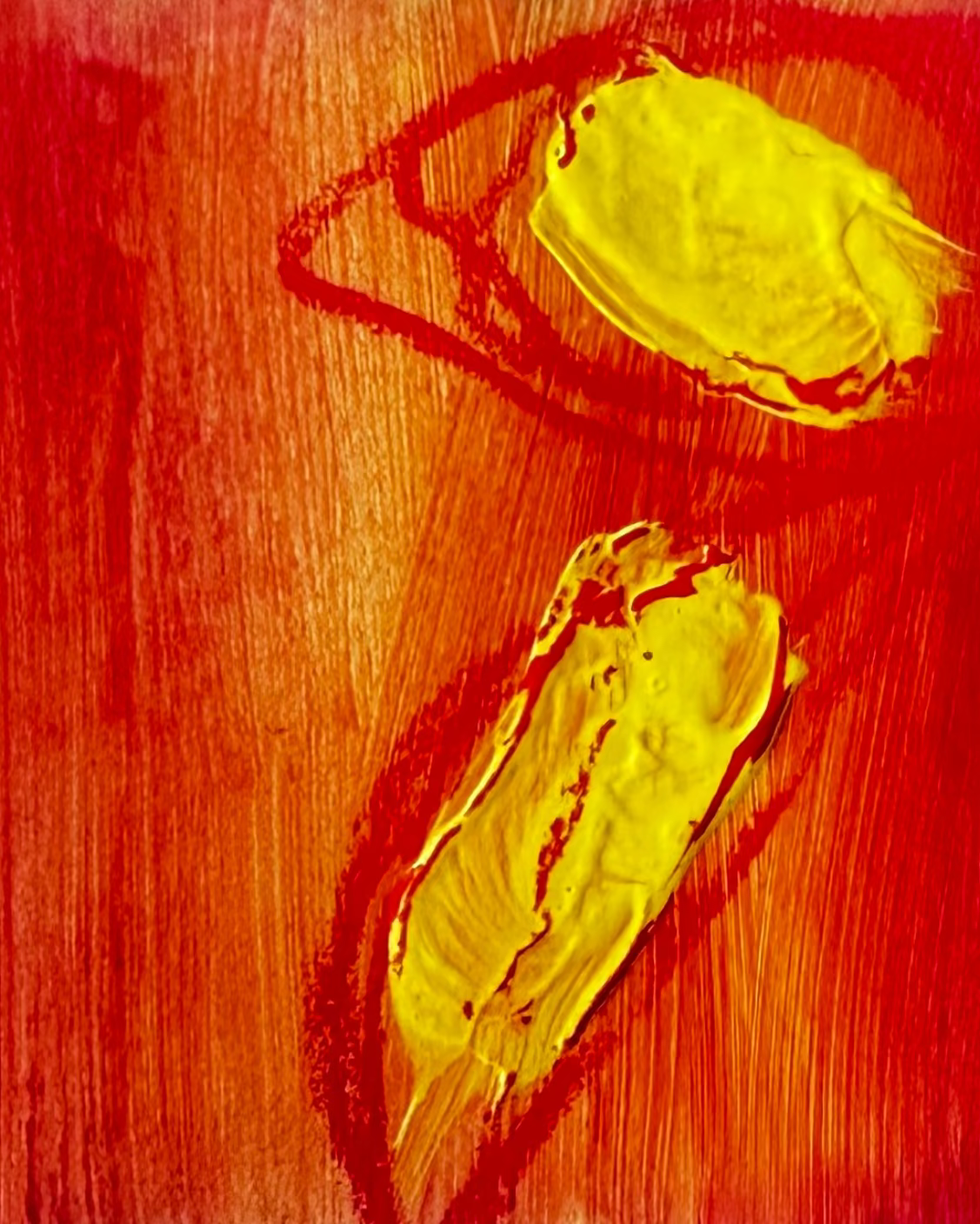 FLORAISON N°10 - Carré Artistique Unique