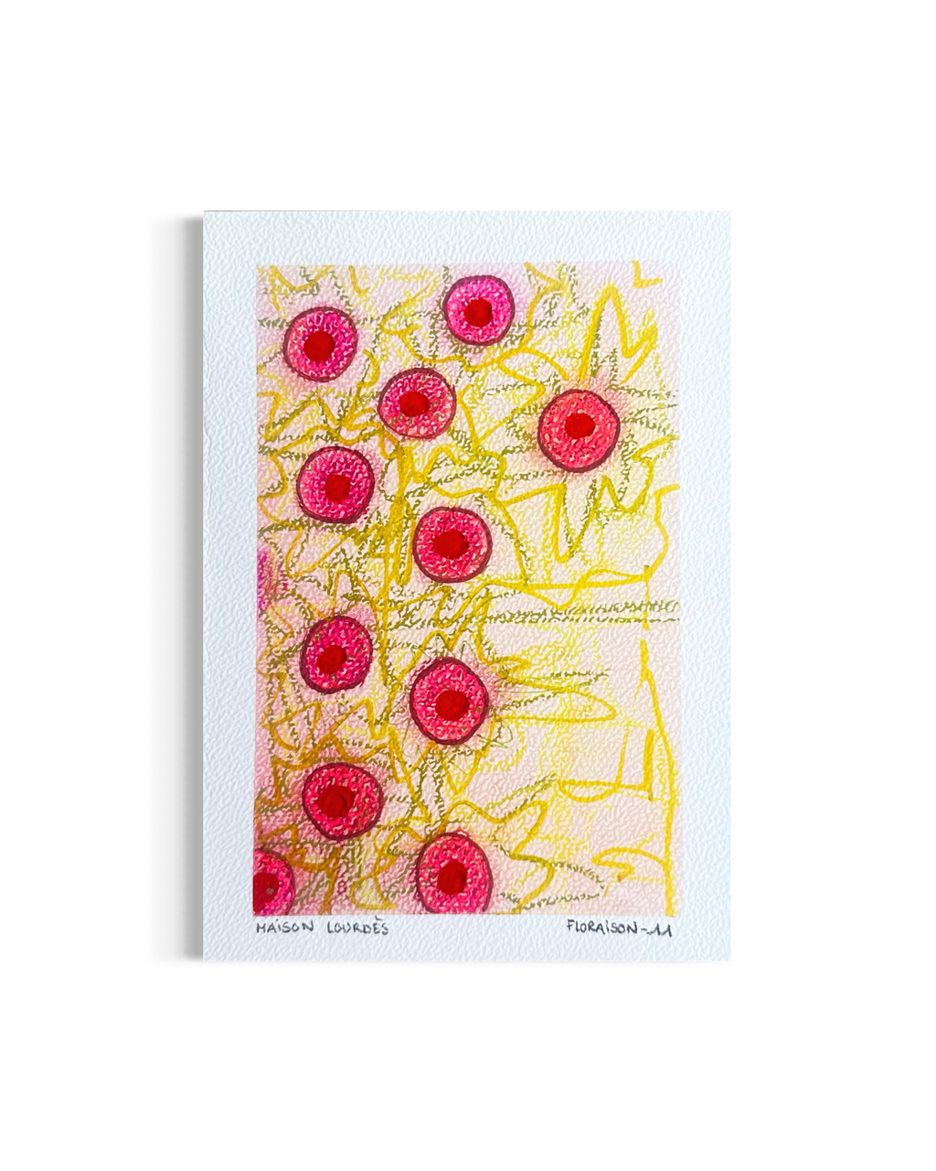 FLORAISON N°11 - Pièce Artistique Unique