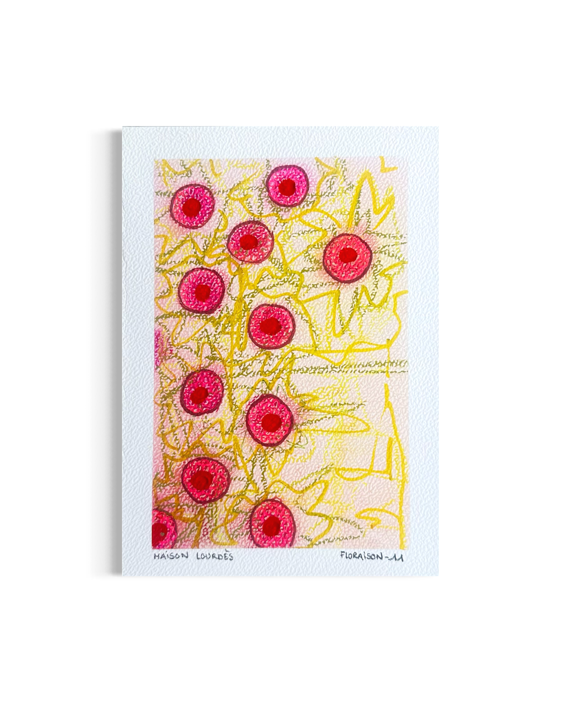 FLORAISON N°11 - Pièce Artistique Unique