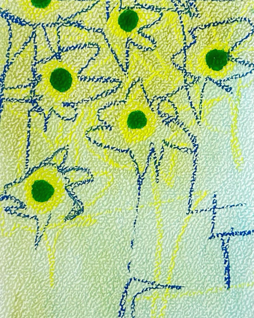 FLORAISON N°14 - Pièce Artistique Unique