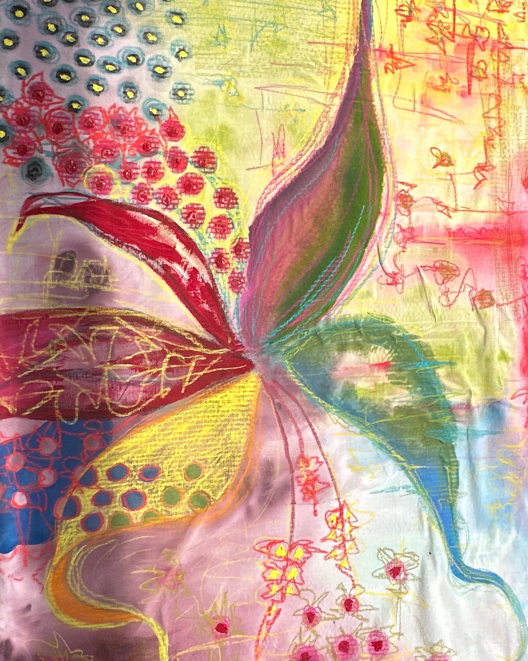 FLORAISON N°1 - Oeuvre Originale Unique